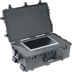 lican 1560 Black Case with Foam Insert and Wheels